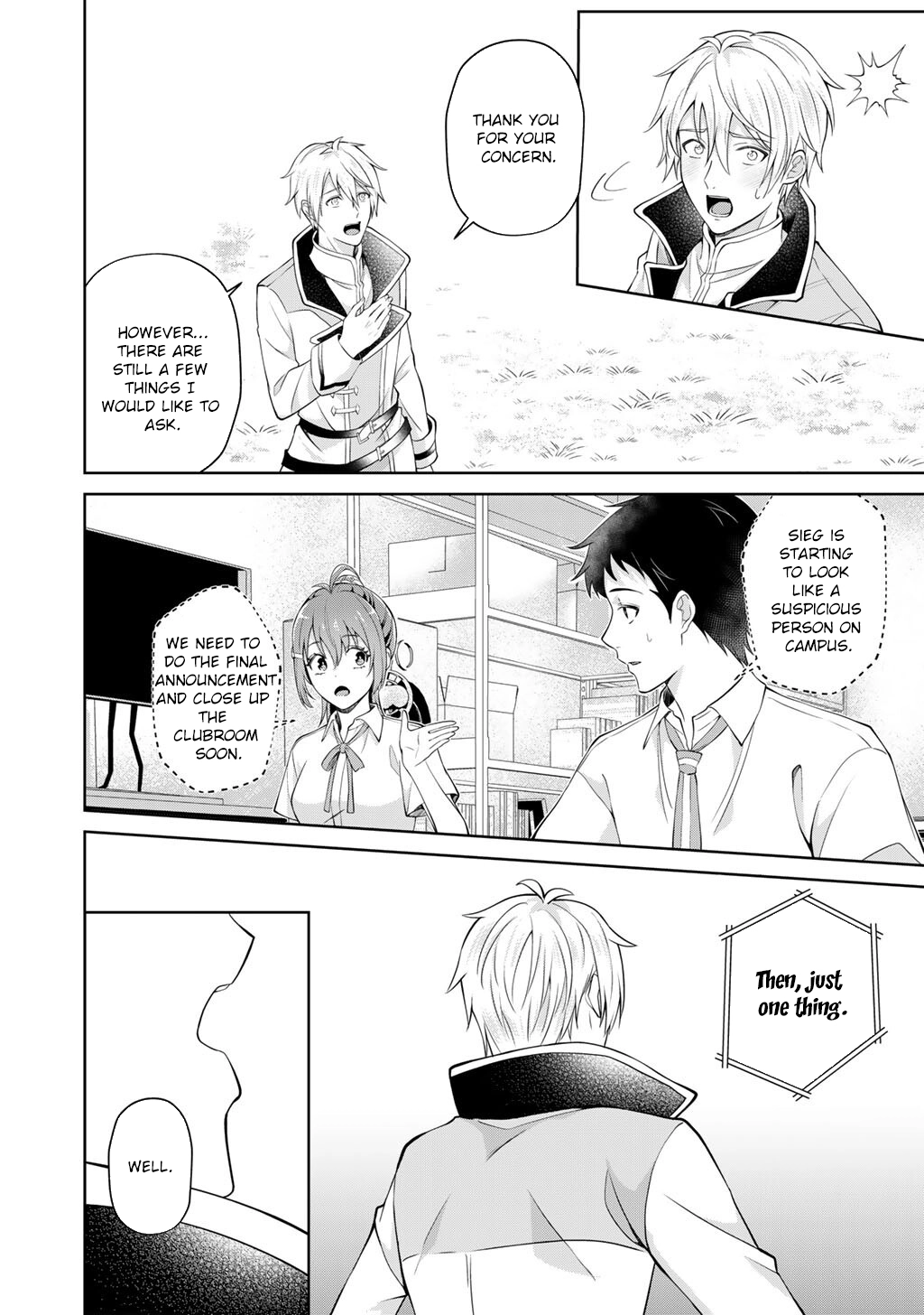 Tsundere Villainess Lieselotte, with Commentary by Endo and Kobayashi. Chapter 2 Page 4